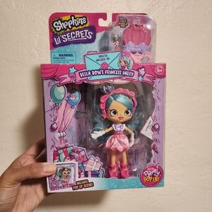 NIB Rare Shopkins Bella Bows Princess party